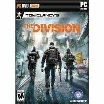 Tom Clancy&#39;s The Division PC DVD Video Game Software Online Ubisoft new york - £15.49 GBP