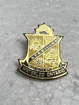 City Of Waterloo Ontario Canada Stability Gold  Pin Lapel - £12.38 GBP