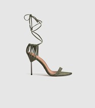 RRP 320€, Reiss Zhane sandals in olive green, 40 - $150.00