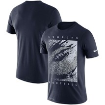 Dallas Cowboys Mens Nike Mezzo Icon Dri-Fit Cotton T-Shirt - Large  ATHL... - $23.99