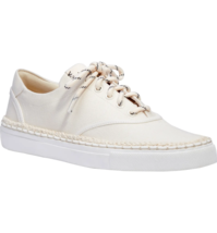 Kate Spade Women Lace Up Espadrille Sneakers Boat Party Parchment Beige ... - £37.49 GBP