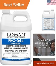 All-Purpose PRO-543 Wallpaper Glue – 1 Gallon, Ideal for Borders &amp; Wallc... - $43.00