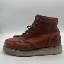 Timberland PRO Barstow 89647 Mens Brown Lace Up Ankle Work Boots Size 10 M - $49.49