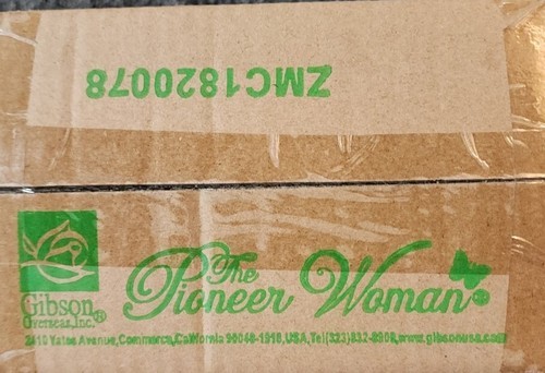 Pioneer Woman ~ BLOSSOM JUBILEE ~ Acacia Wood ~ Recipe Box ~ Crystal Knob Item image 8