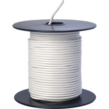 Coleman Cable® 55667223 Automotive Primary Wire, White, 18-Gauge, 100&#39; - £13.98 GBP