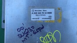 99-00 Mercedes SLK230 6spd ECU Ignition Switch Trunk Door Glove Set A0285457832 image 2