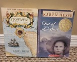 Lot of 2 Karen Hesse Books: Stowaway, Out of the Dust - $8.54