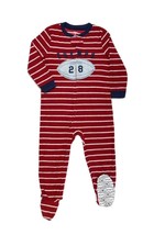 Carter&#39;s Boy&#39;s Football Champ Fleece Footed Pajama Sleeper, Size 4 - $273.28 MXN