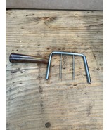 Vintage Wire Cheese Cutter Slicer - Plastic Tortoise Shell Pattern Handle - $20.54 CAD