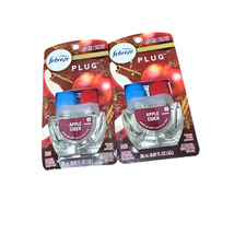 Febreze Limited Edition Apple Cider Plug Scented Oil Refill Lot of 2 Brand New - £15.86 GBP