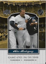 2009 Upper Deck Yankee Stadium Legacy #6702 Alex Rodriguez New York Yankees - £0.70 GBP