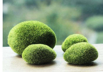 Artificial Moss Stone Fake Moss Flocking Plant Micro-Landscape Gardening... - $2.97+