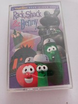 Veggie Tales Read Along Book Rack Shack &amp; Benny Cassette only 1997 Very Good - £134.43 GBP