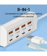 [8-Port Fast Charging USB Hub] 8-Port USB Hub with 4 USB &amp; 4 PD Ports | ... - $310.86 MXN