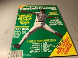 1979 Baseball Forecast Magazine Pete Rose Dave Parker George Foster Jim Rice - £7.71 GBP