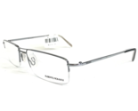 Alberto Romani Eyeglasses Frames AR 705 GM Shiny Gunmetal Silver 54-17-135 - $55.88