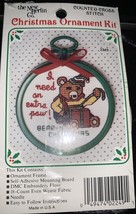 New Berlin Cross Stitch Christmas Ornament Kits Bears NOS USA - $5.82
