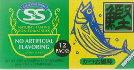 Natural Bonito Katsuo Instant Soup Base 2 - 12 Packs Made in Japan - £21.06 GBP
