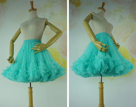 PINK Tiered Tutu Tulle Skirt Outfit Women Plus Size Puffy Mini Ballet Skirt image 14