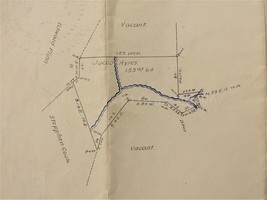 1908 Antique Survey Map Muncy Pa Jacob Ayres Northumberland Lycoming John Warner - £37.00 GBP