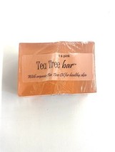 Tea Tree Bar by t s pink 4oz Soap Bar With Organic Tea Tree Oil For Healthy Skin - £14.84 GBP