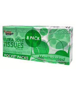 Home Smart Ultra Soft Mentholated Tissues Pocket Pack 8 Pack - $5.36 CAD
