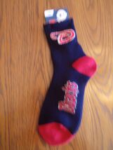 1 Pair Arizona Diamondbacks Black Crew Socks Size LG (Men's 10-13) NWT R... - $8.66