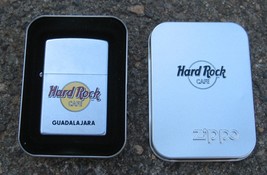 Hard Rock Cafe GUADALAJARA, Mexico Zippo Lighter 2001 - $53.90