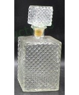 Vintage Crystal Decanter 9&quot; - £18.11 GBP