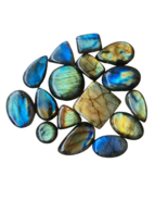 Mix Shape Labradorite Cabochon, 500 Cts 14-17 Pcs Multi Fire Labradorite... - £20.44 GBP