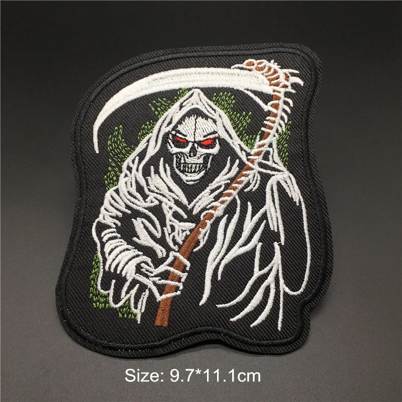 Punk Rock Band Embroidered Patches – Iron-On Appliques for Jackets &amp; Clo... - £13.12 GBP