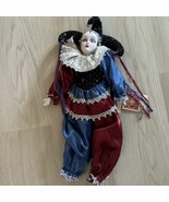 Vintage Dynasty Porcelain Doll Collection Maurice Jester Clown 1983 Rare - $52.35