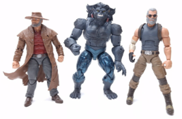 Marvel Hasbro  Legends X-Men OLD MAN LOGAN 6&quot;  Figure + Hawkeye + Dark Beast - £28.64 GBP