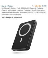 for Magsafe Battery Pack, 10000mAh Magnetic Portable Charger with USB C ... - €38,46 EUR for Magsafe Battery Pack, 10000mAh Magnetic Portable Charger with USB C ... - €38,46 EUR