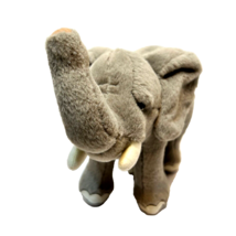 National Geographic Kids Plush Gray Standing Elephant Trunk Up Stuffed Animal 10 - £12.44 GBP