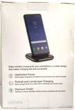 Ubio Labs Shadow 10W Wireless Charging Stand - Black OPEN BOX - £13.88 GBP