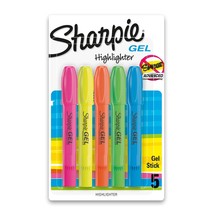 Sharpie Gel Highlighters, Bullet Tip, Assorted Colors, 5 Count - £14.93 GBP