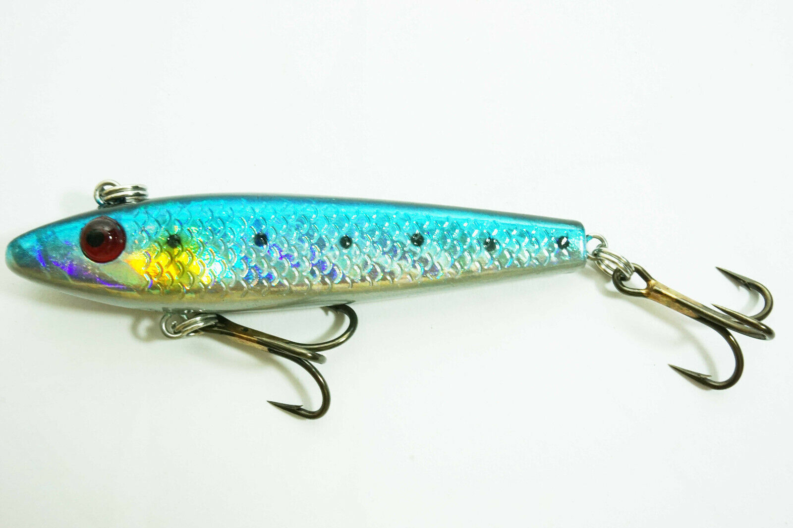 Topwater Fishing Lures 3-3/4&quot; Sinking Twitchbait Five Colors Casting Plug - $7.97