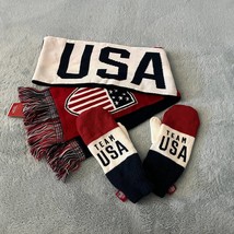 Team USA Olimpic  Scarf and Mittens set brand new - £31.69 GBP