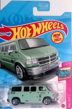 Hot Wheels 2021 Case Dodge Van 50/250 HW Drift 2/5 New Teal Gray - $8.90