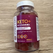 Protein Keto  + ACV Gummies 60 gummies - 2 per serving EXP 12/25 NEW - $17.74