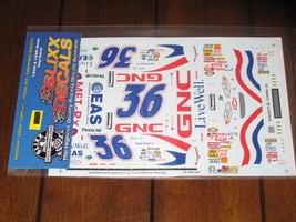 Slixx NASCAR 1660 36 GNC Hank Parker Jr Chevy Monte Carlo Waterslide Decals 1/24 - $13.99