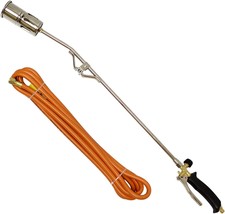 Bisupply Heating Torch With 5 Meter Hose - Portable Torch Weed Burner Pr... - £42.42 GBP