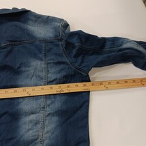 Indigo Rein RN#128963 Women's Blue Stonewashed Denim Front Jacket Size XL image 7