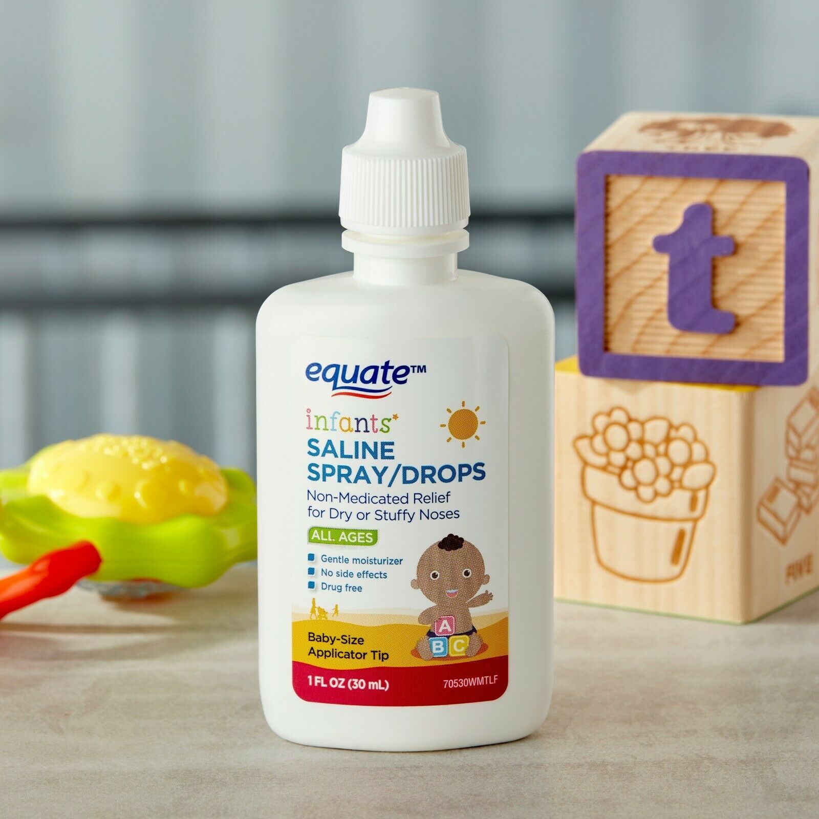 Equate Infants' Saline Spray/Drops, All Ages, 1 fl oz Nasal