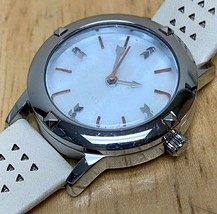 Unused Stella &amp; Dot Lady Silver Japan Movt Analog Quartz Watch Hours~New Battery - £13.07 GBP