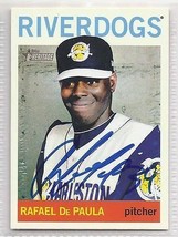 Rafael De Paula Signed Autogrpahed Card 2013 Topps Heritage Minor League - £7.30 GBP