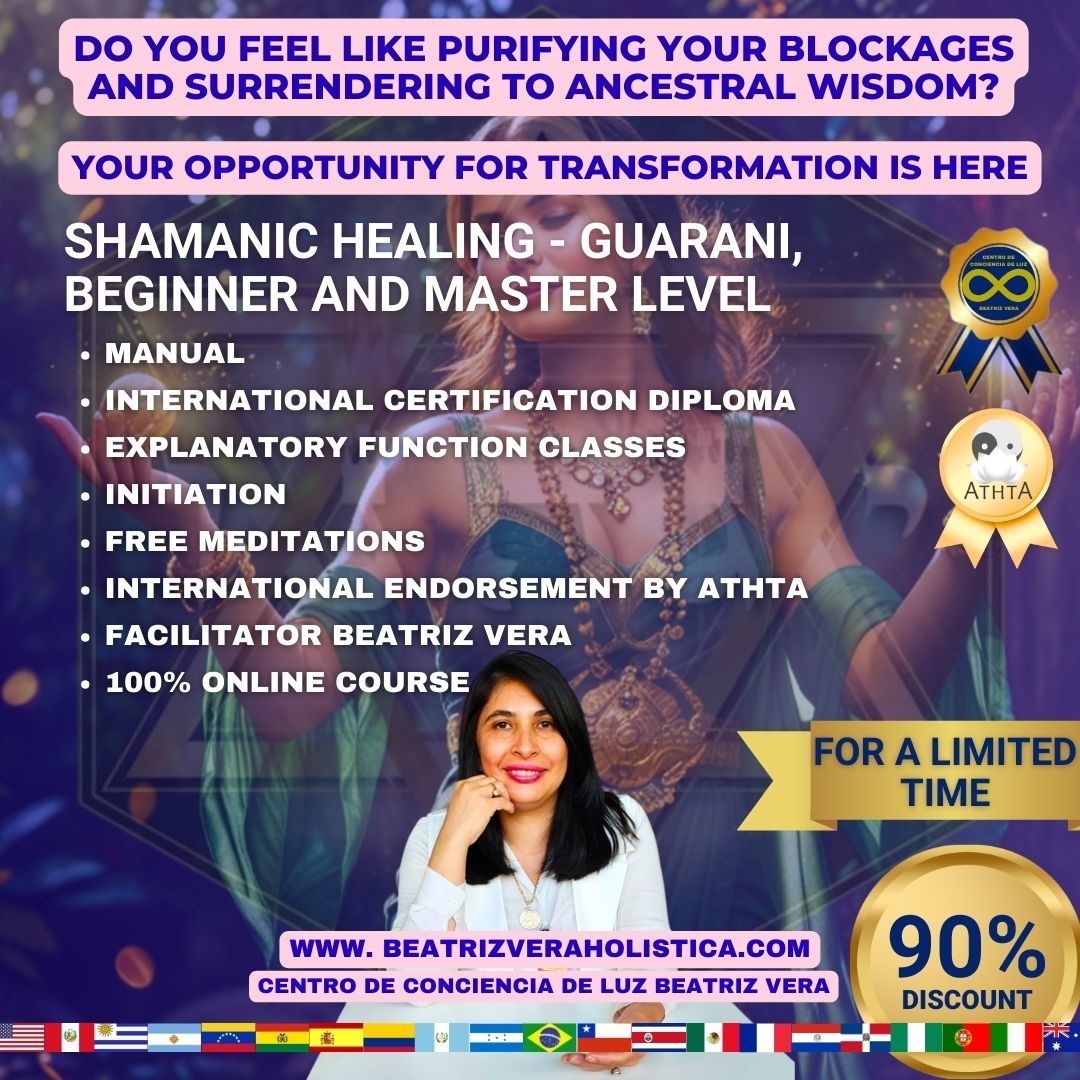 SHAMANIC HEALING - GUARANI, BEGINNER AND MASTER LEVEL - $32.00