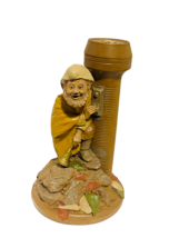 Tom Clark Gnome Figurine vtg sculpture SIGNED elf Cairn Stormy Flashlight light - £63.12 GBP