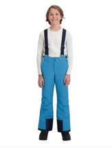 Dakine Boys Girls Snow Pants Blue Suspenders Wind Water Resistant Pockets - $52.99
